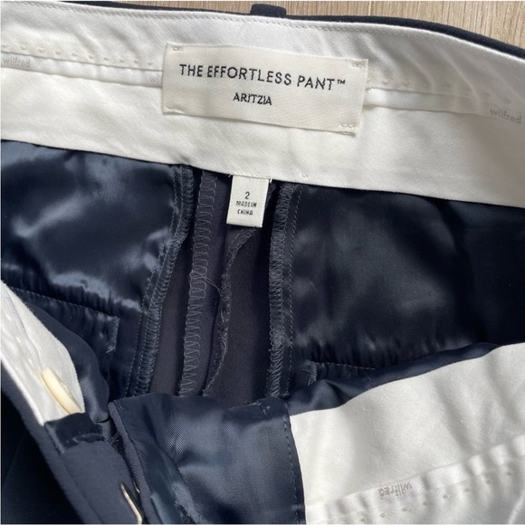 Wilfred Effortless pant 2 reg Dark night navy - Picture 5 of 5